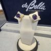 18k Gold Amethyst Earrings