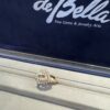14k Gold & Diamond Heart Spinner Ring
